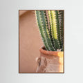 Oak Dark Green On Orange | Marrakech Travel Photography Poster