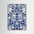 Póster Groovy Ultramarine Abstract – póster e impresión artística