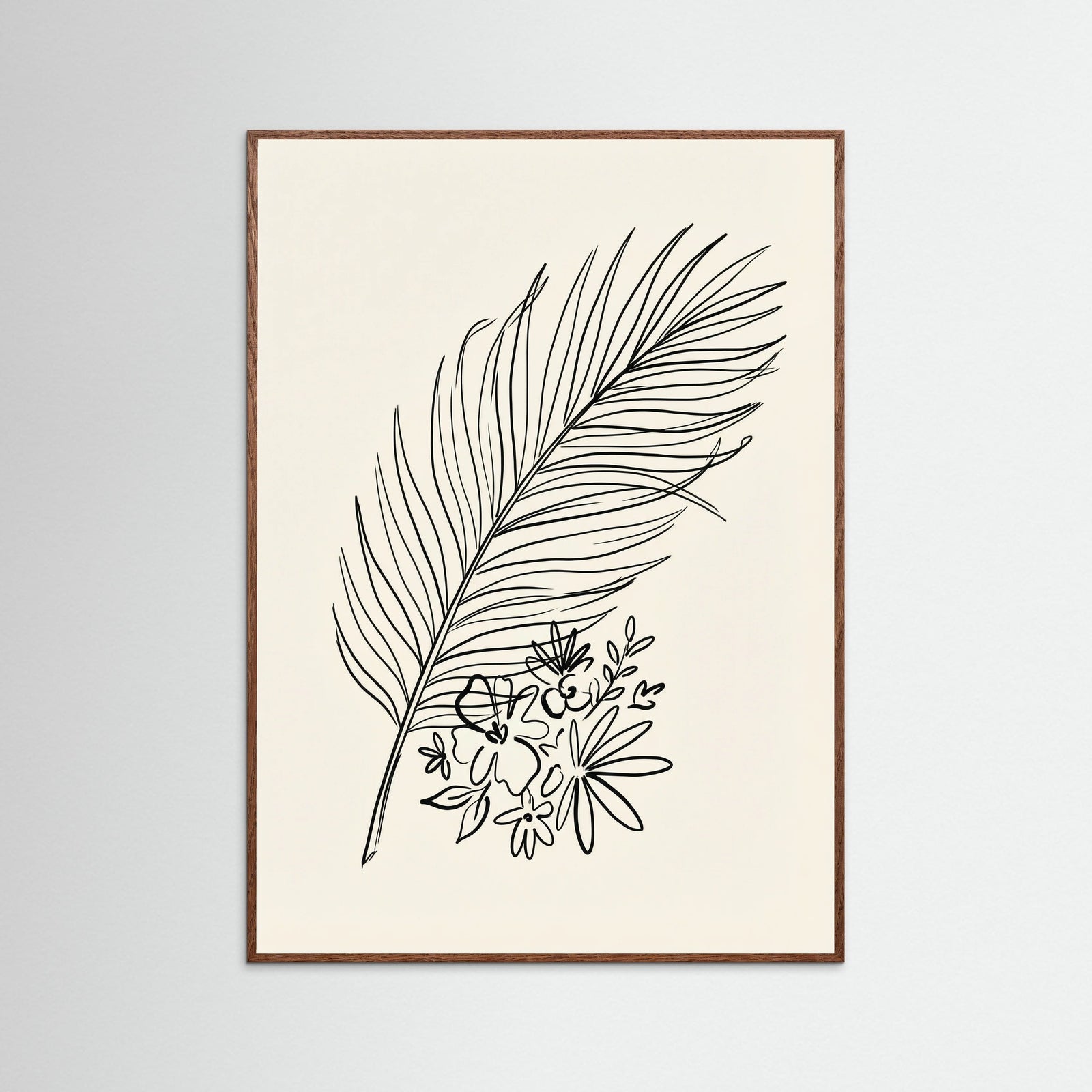 Oak Dark Hanoi Botanical Sketch