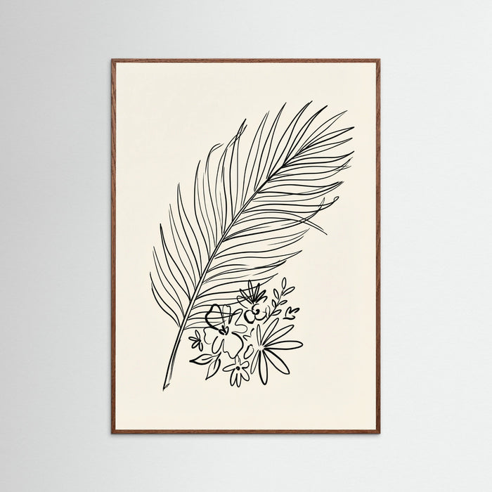Oak Dark Hanoi Botanical Sketch