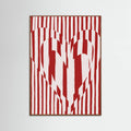 Heart in Stripes Poster – poster and art print