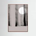 Hidden Moon N°1 | Behind the Trees Poster – plakat og kunsttryk