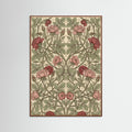 Oak Dark Honeysuckle Pattern 1876