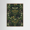 Oak Dark Honeysuckle Pattern