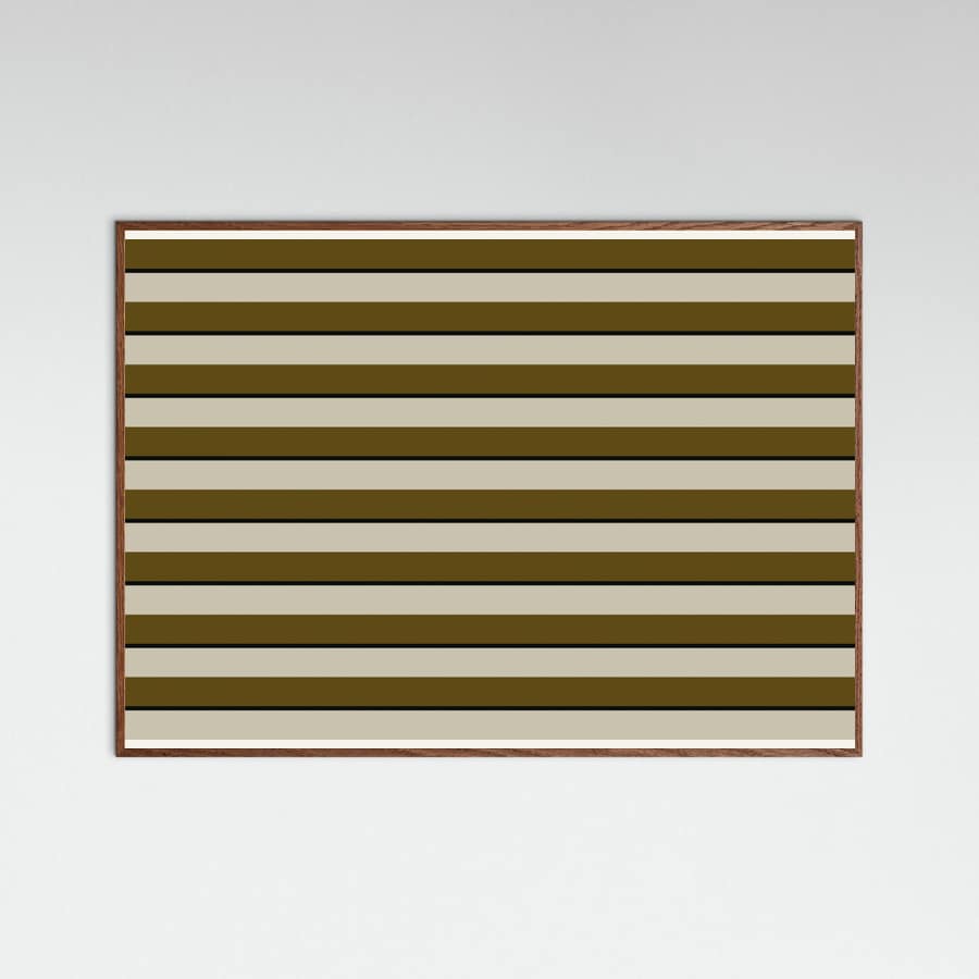 Poster Horizontal stripes – poster e stampa artistica