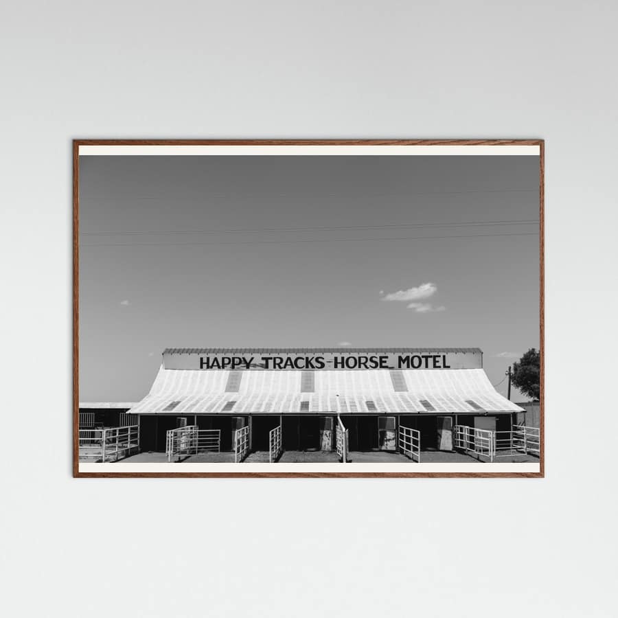 Oak Dark Horse Motel Poster