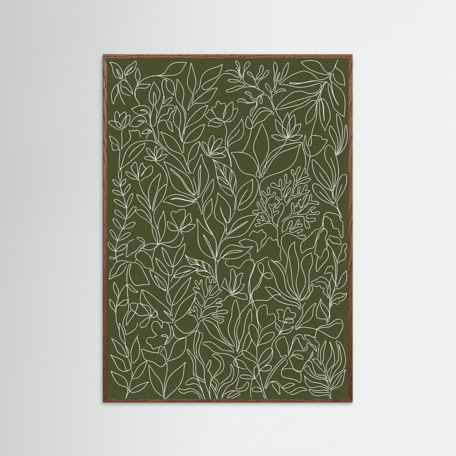 Oak Dark Human Tapestry