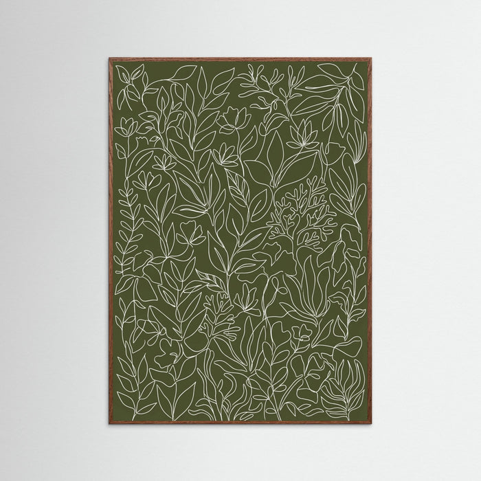 Oak Dark Human Tapestry