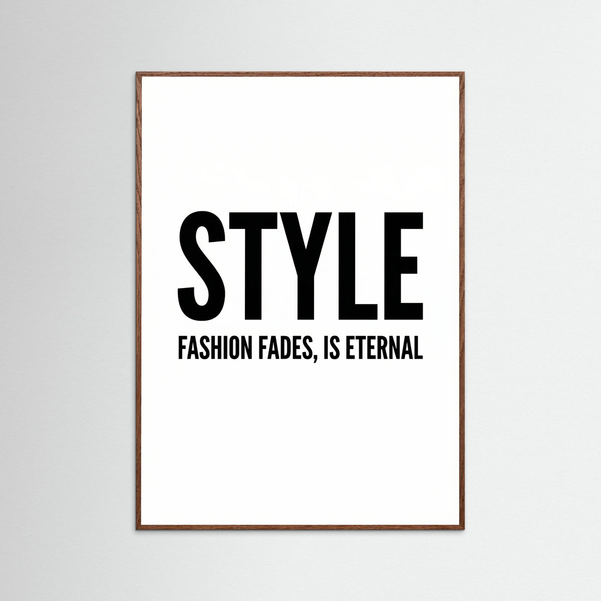 Oak Dark I Am Fashion