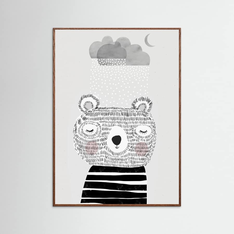 Póster I Love Snow – póster e impresión artística