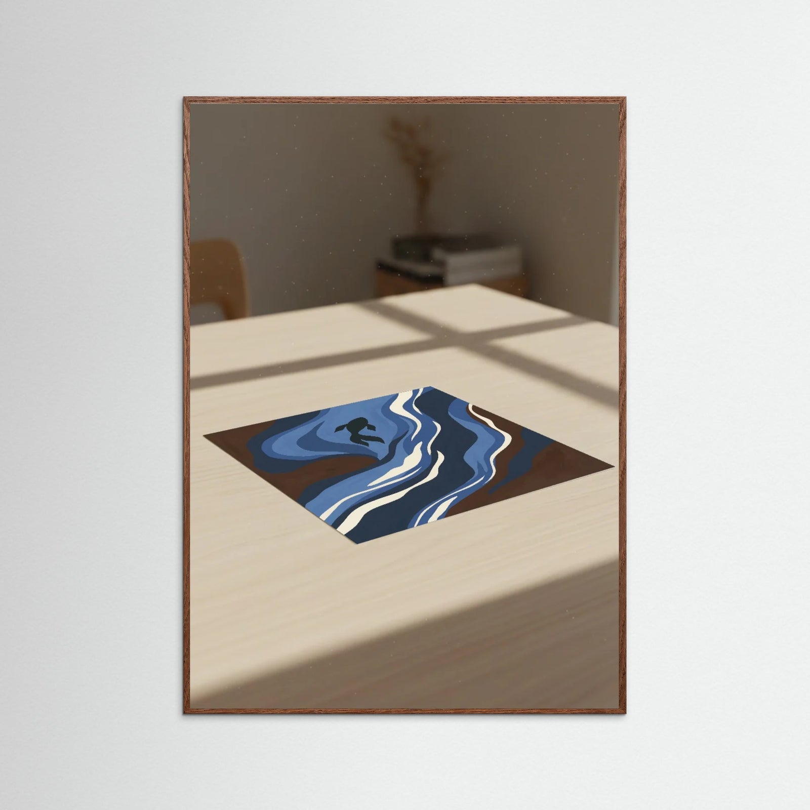 Oak Dark Indigo Bloom Brown