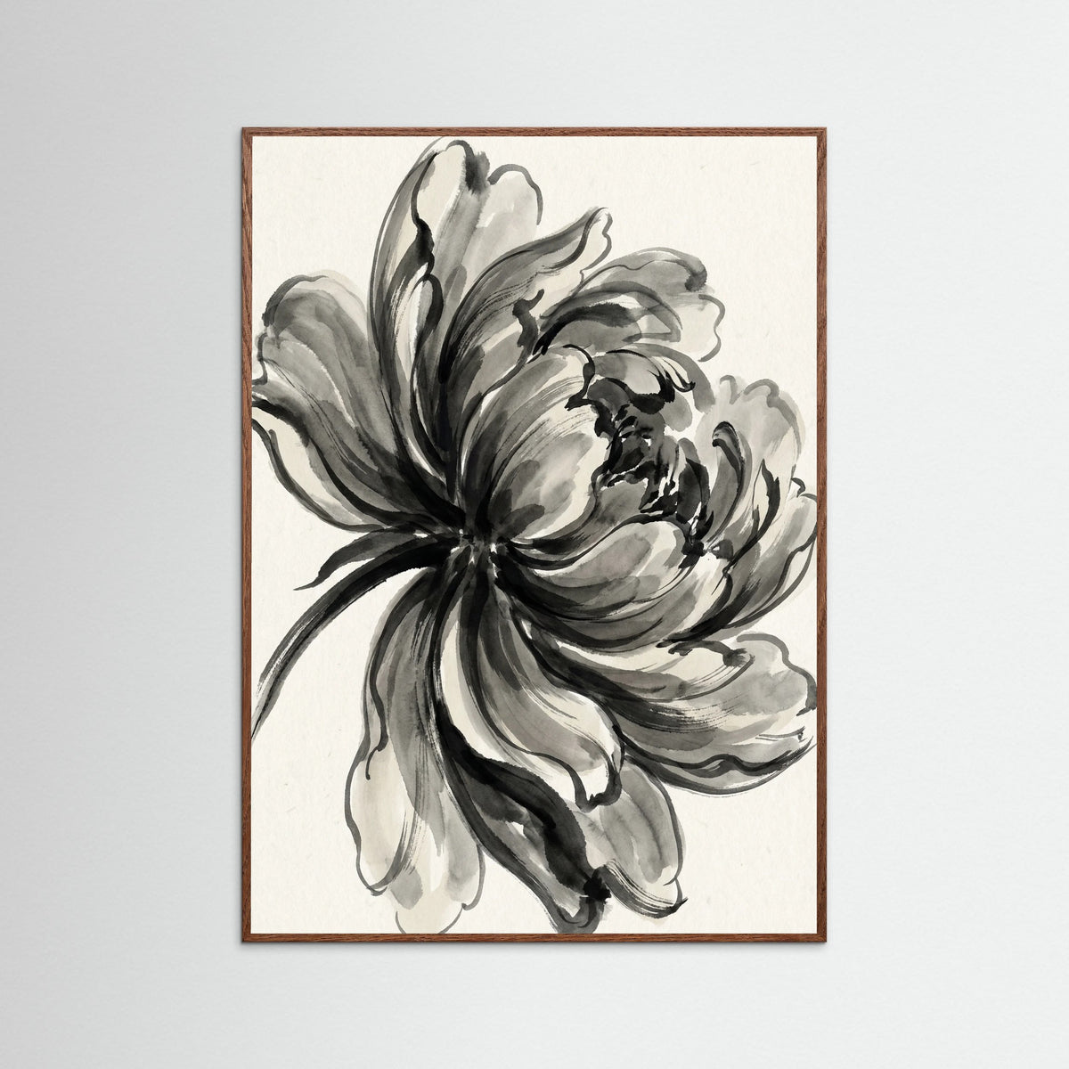 Oak Dark Ink Bouquet Black
