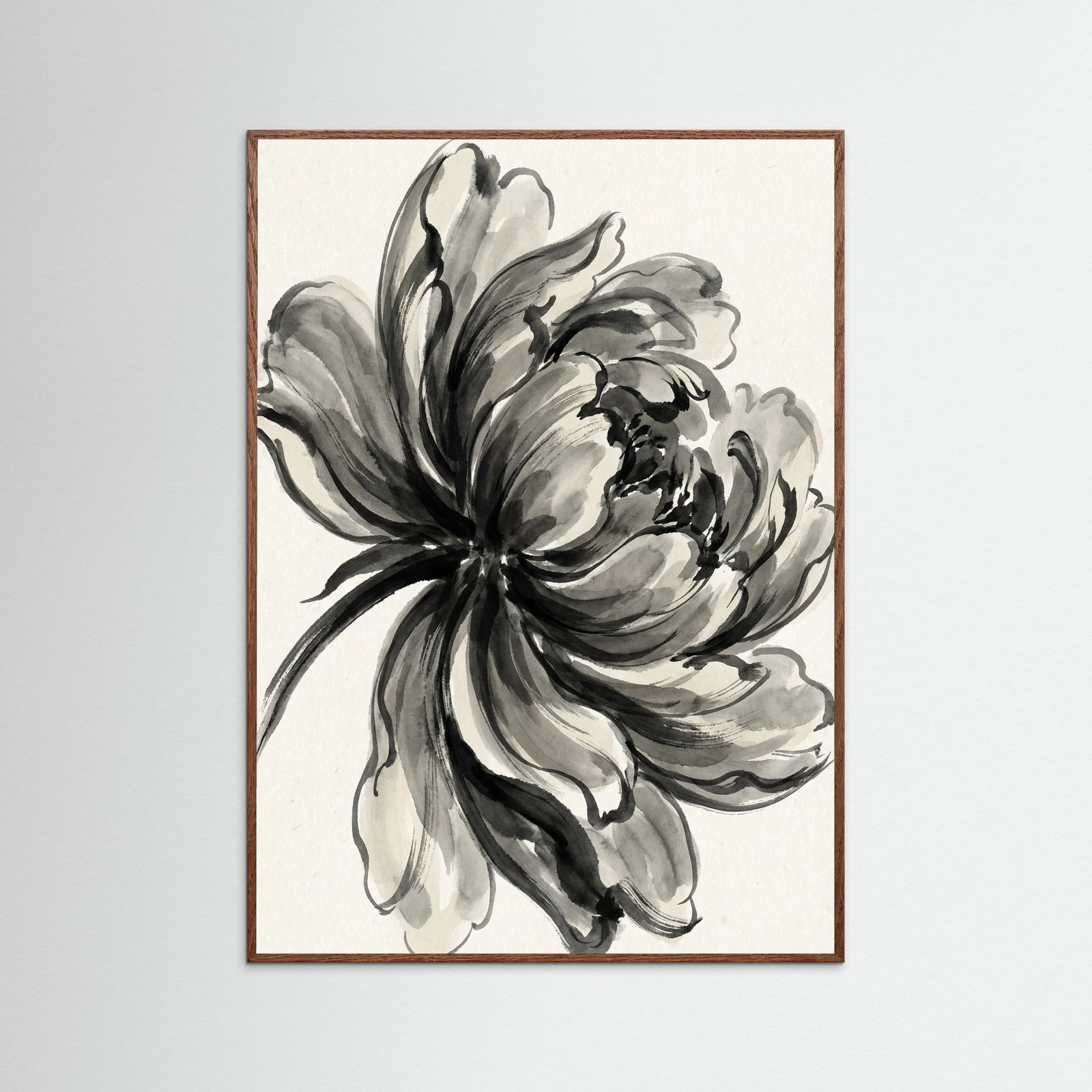 Oak Dark Ink Bouquet Black