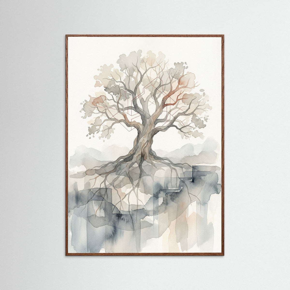 Oak Dark Inner Reflections