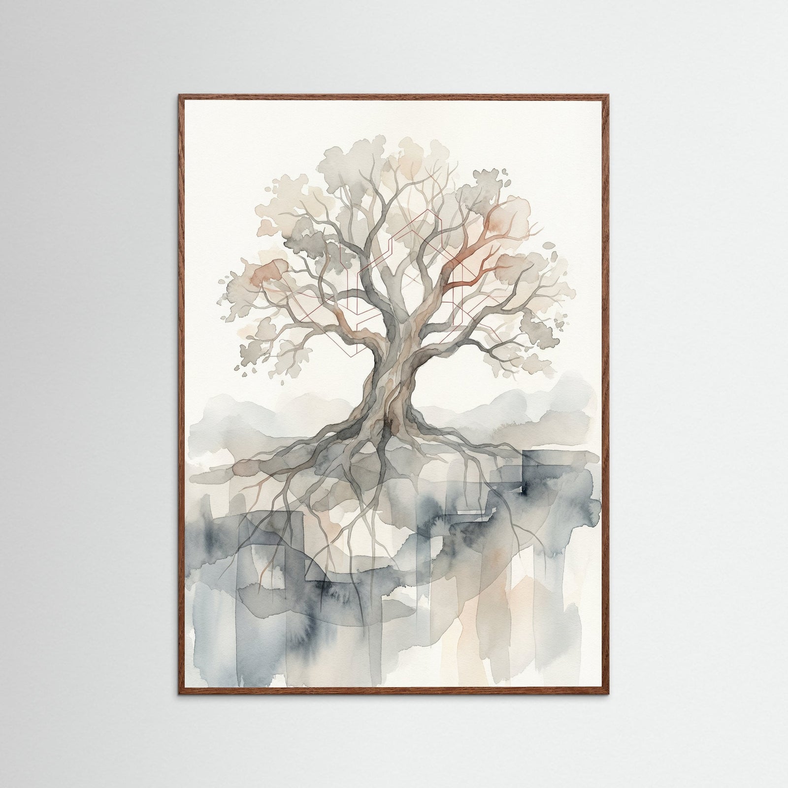Oak Dark Inner Reflections