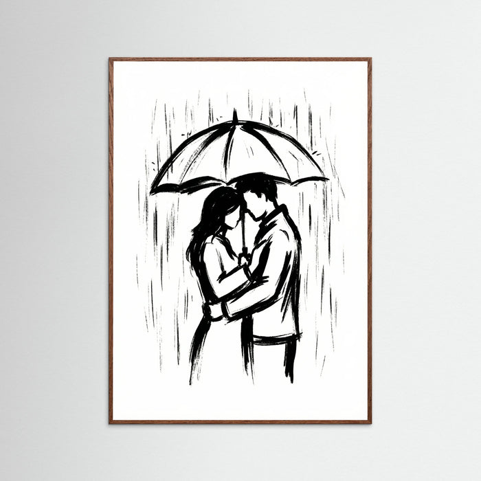 Oak Dark Intimate Embrace Black