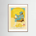 Oak Dark Jlr Cocktails Whiskysour Poster