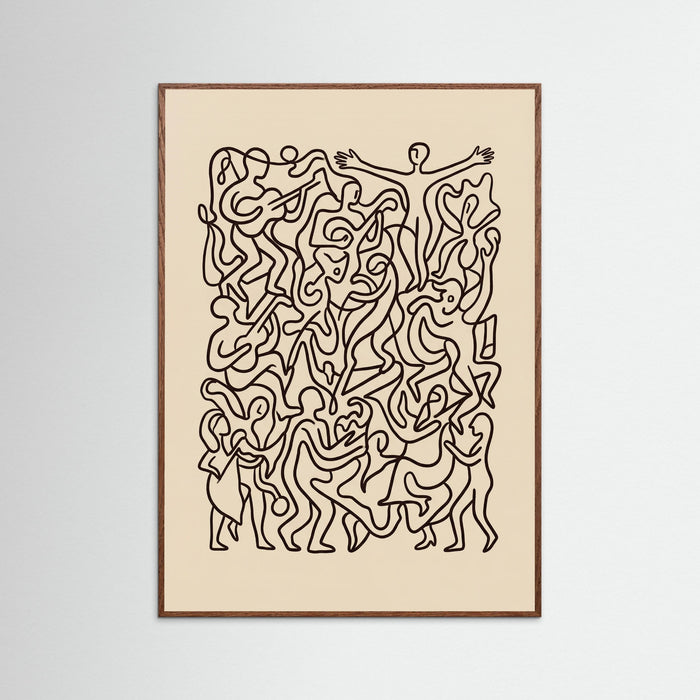 Oak Dark Joyful Lines