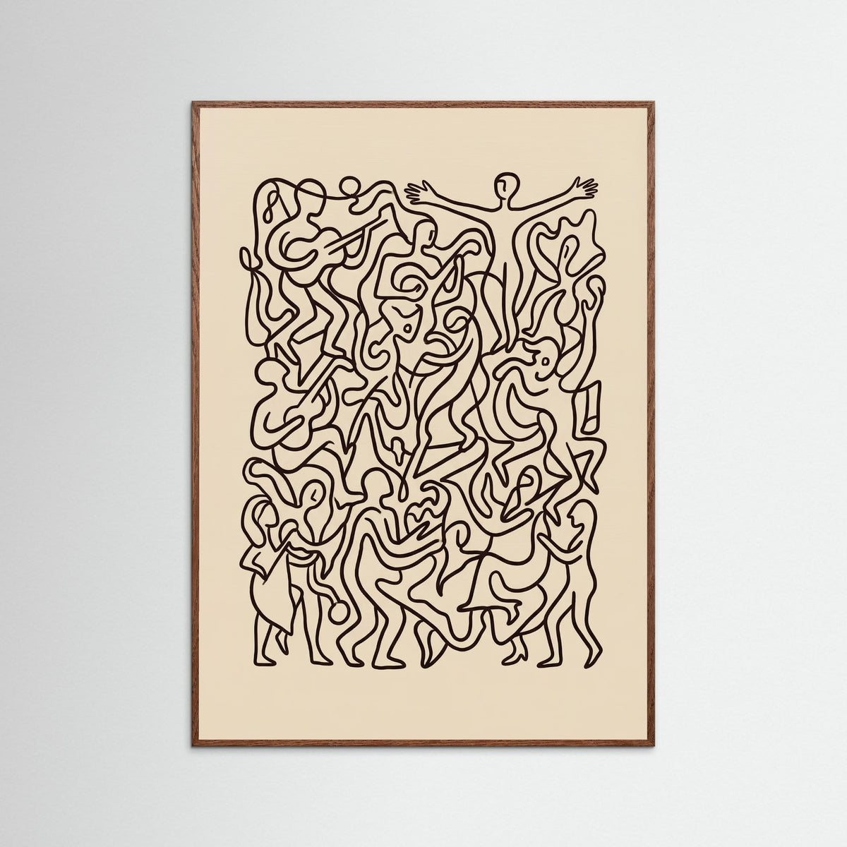 Oak Dark Joyful Lines