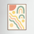 Oak Dark Joyful Swirls