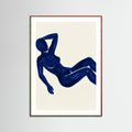 Oak Dark Kneeling Figure