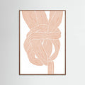 Knots No 2 Poster – poster and art print