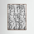Oak Dark LINEAR Poster