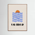 Affiche La Mer Abstract Ocean Poster No. 03 – affiche et impression d’art
