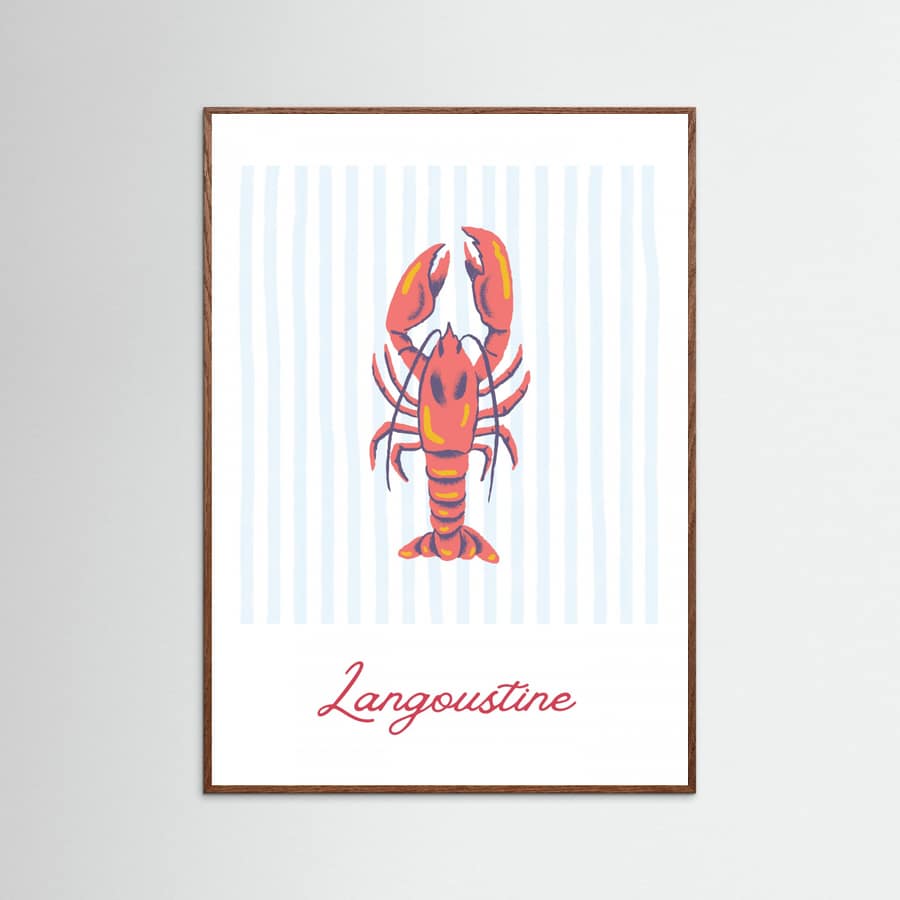 Póster Langoustine – póster e impresión artística