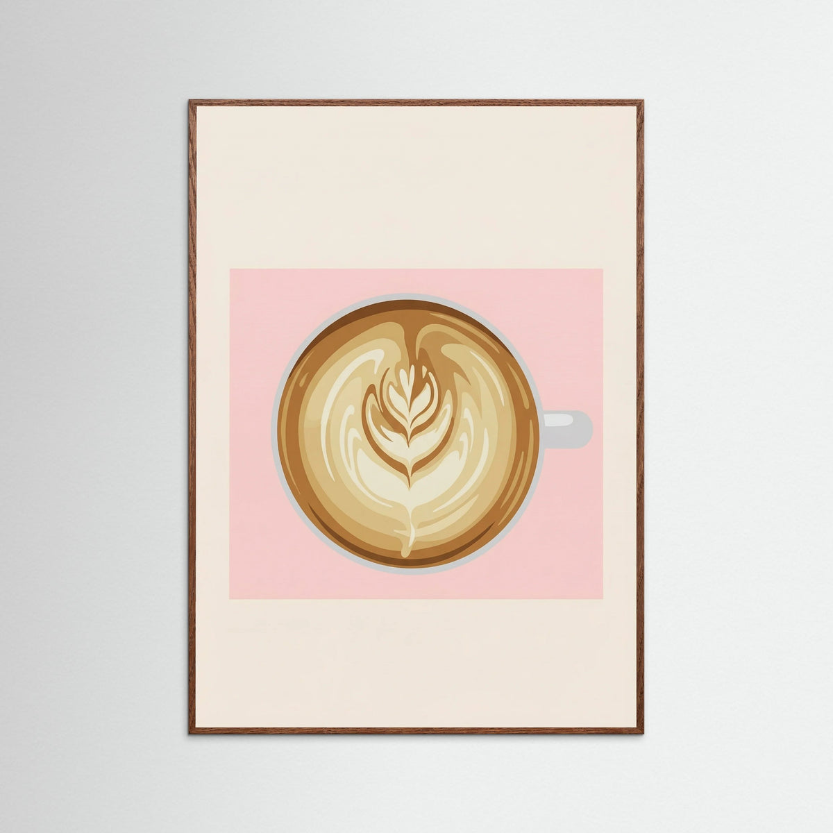 Oak Dark Latte Art Classic