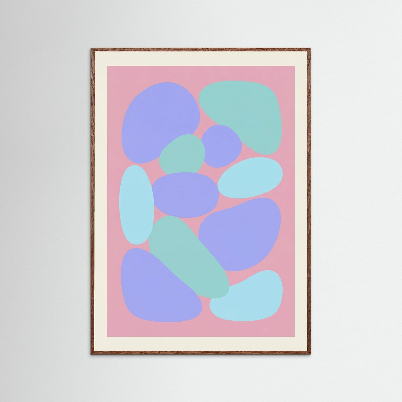 Oak Dark Lavender Coral