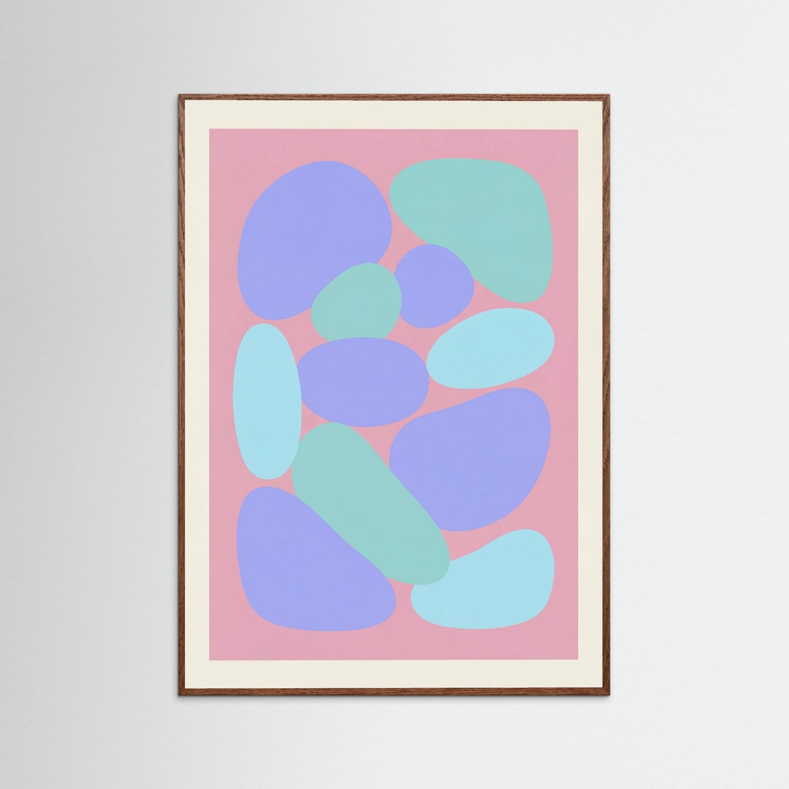 Oak Dark Lavender Coral