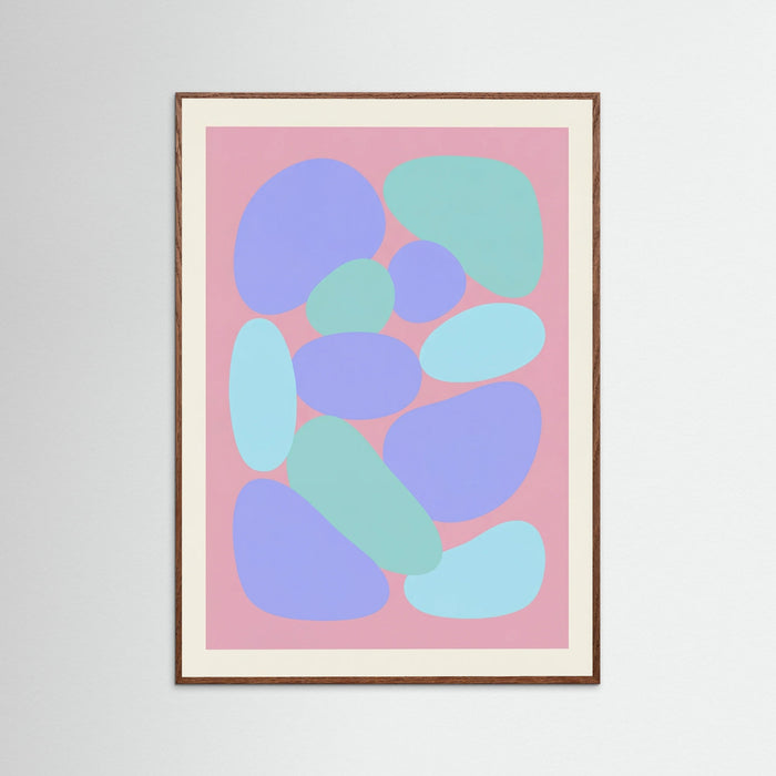 Oak Dark Lavender Coral