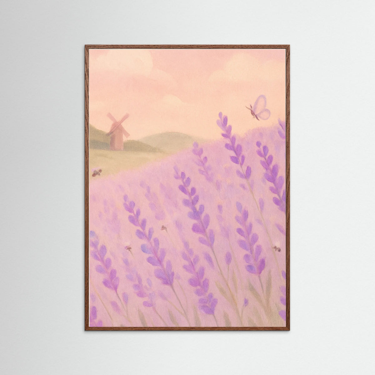 Oak Dark Lavender Dreams