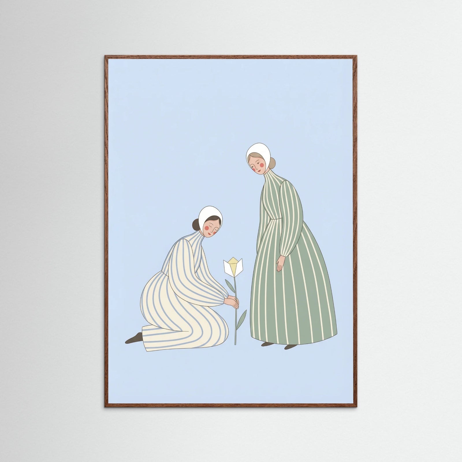 Oak Dark Lavender Garment Woman