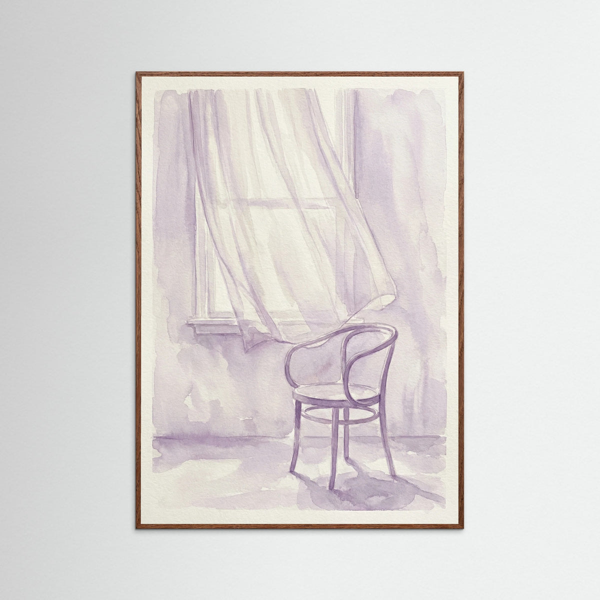 Oak Dark Lavender Repose