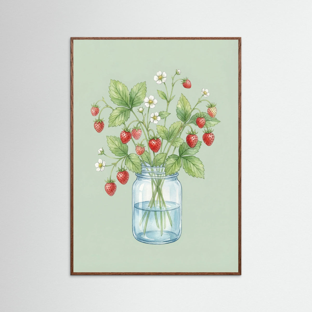 Oak Dark Lemon Bloom Vase