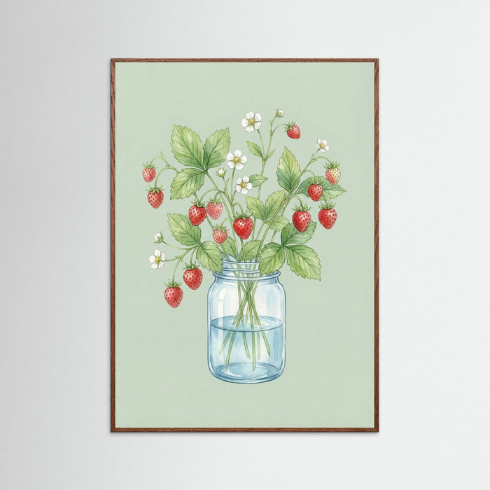 Oak Dark Lemon Bloom Vase