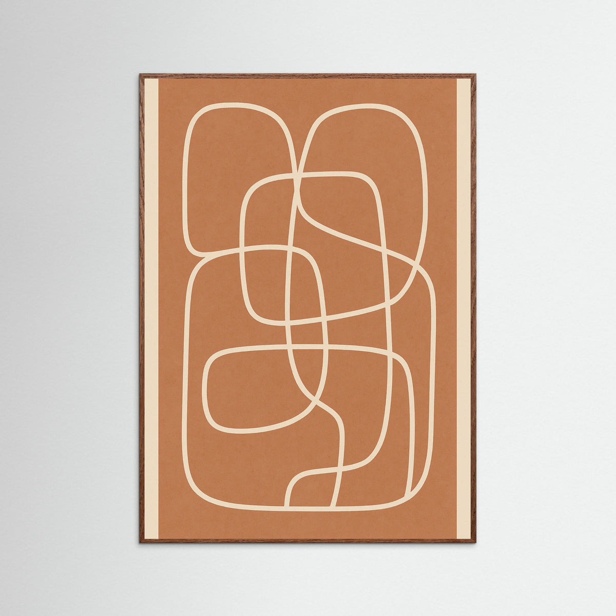 Oak Dark Linear Flow