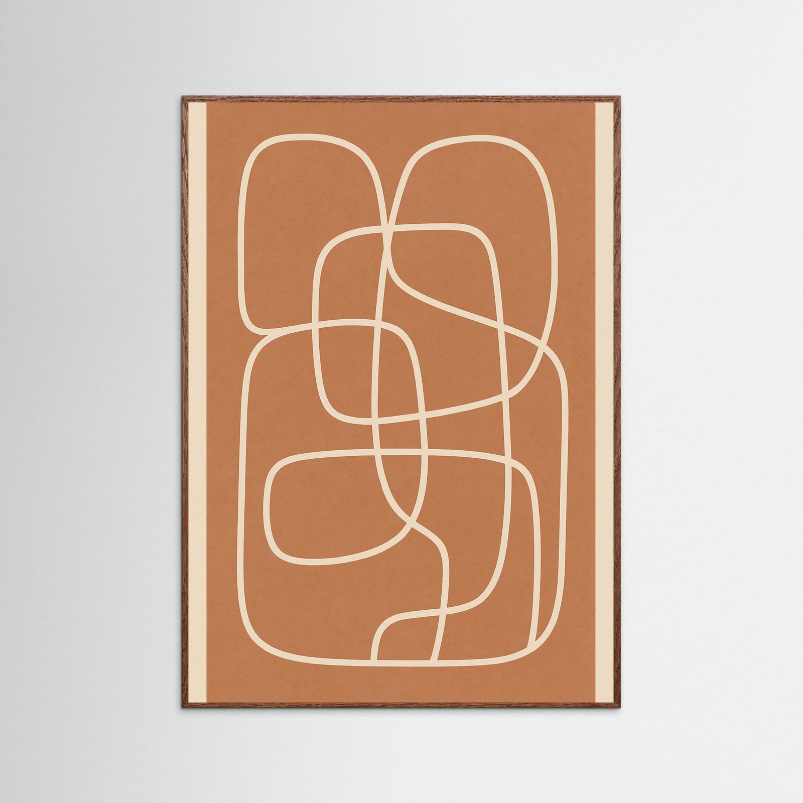 Oak Dark Linear Flow