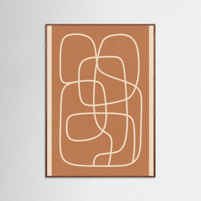 Oak Dark Linear Flow