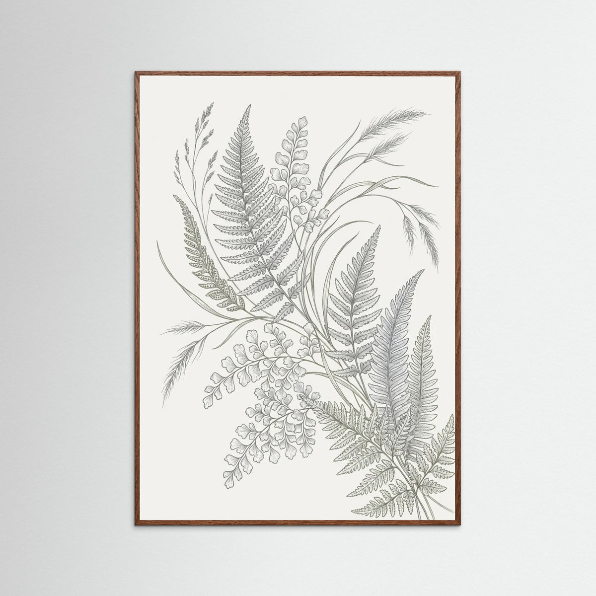 Oak Dark Lined Botanicals