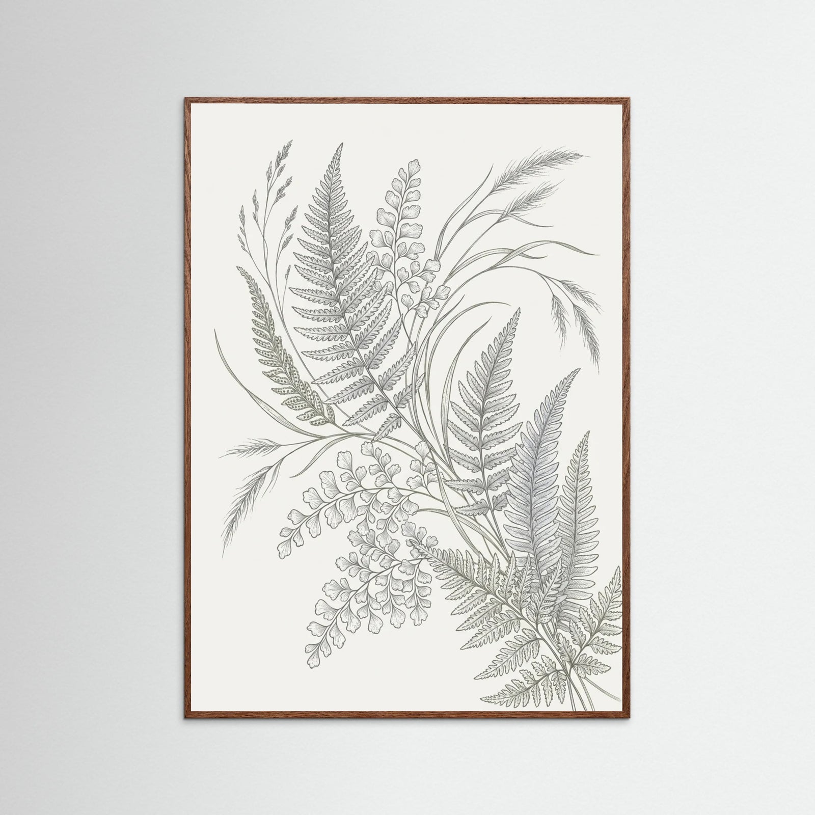 Oak Dark Lined Botanicals