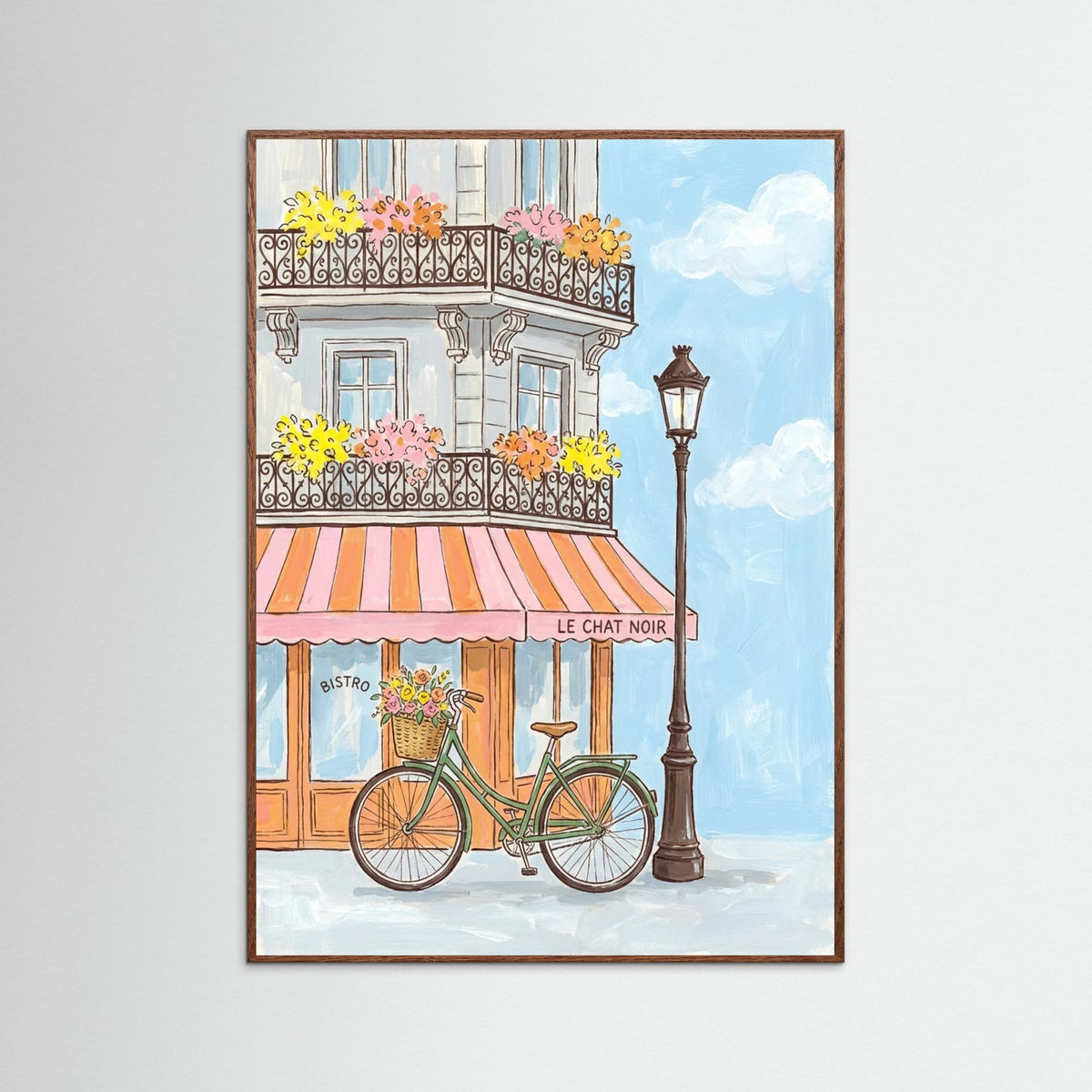 Oak Dark Lisbon Tram Charm