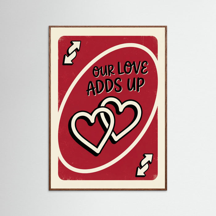 Oak Dark Love Reverse Card