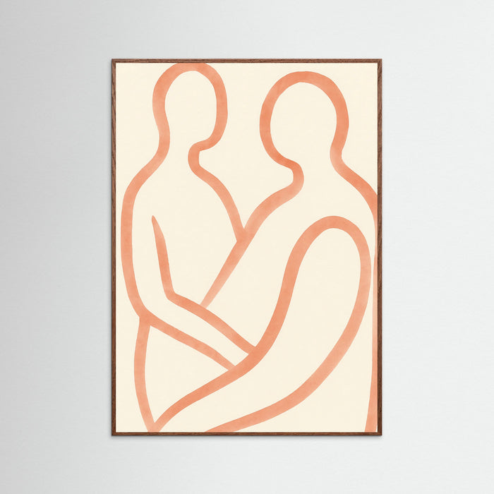Oak Dark Lovers Embrace