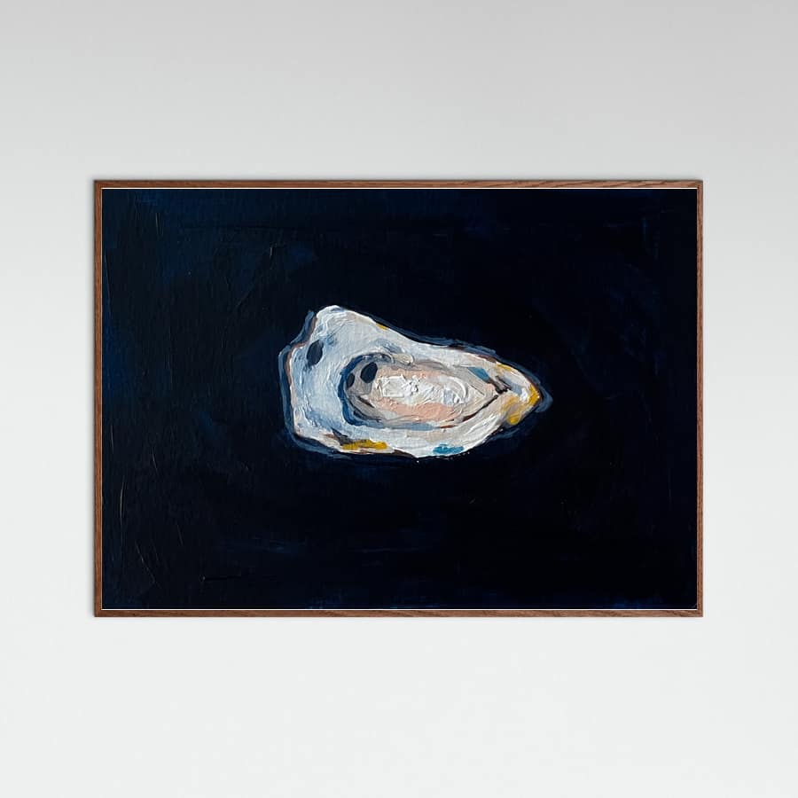 Low Tide Blue Poster – plakat og kunsttryk
