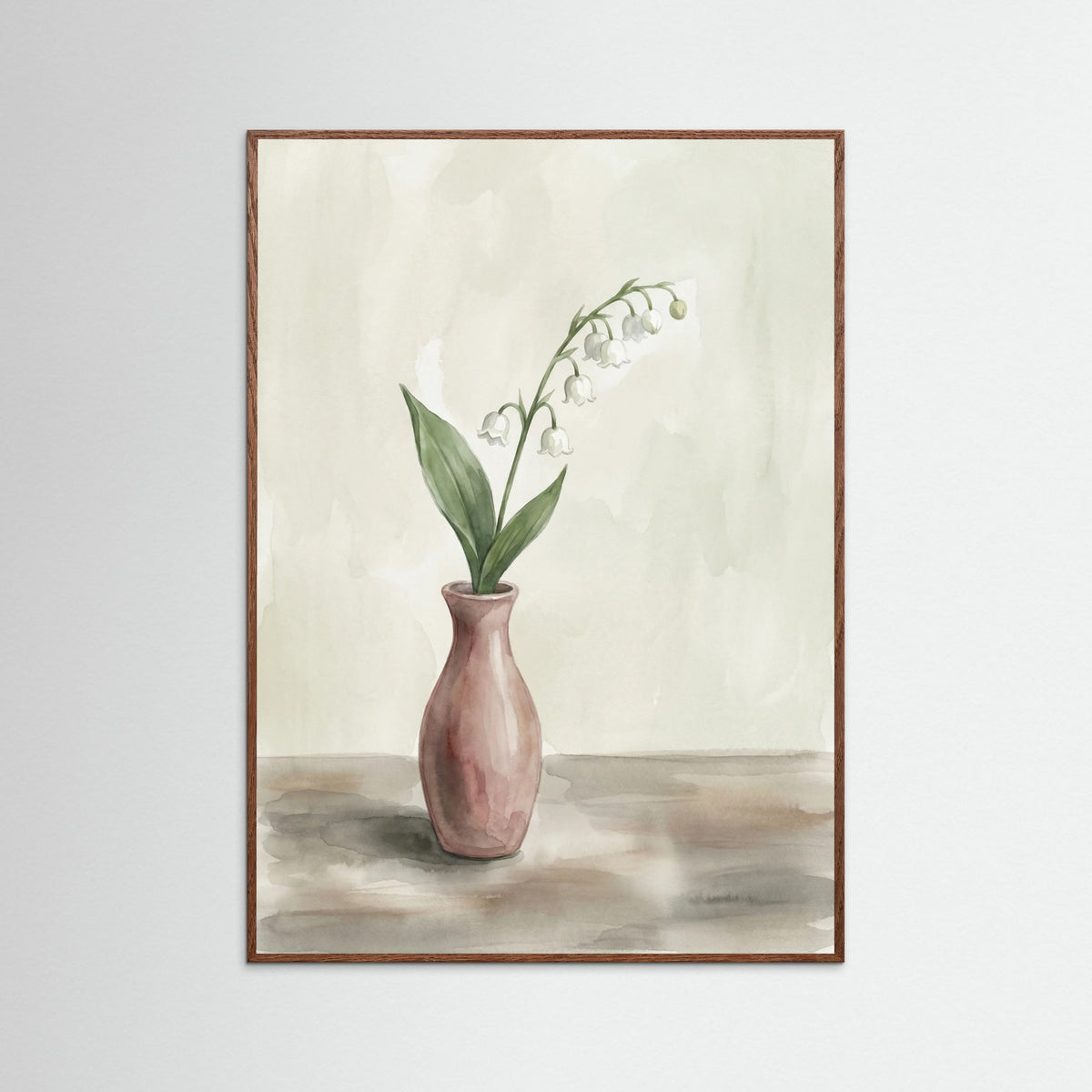 Oak Dark Lucky Clover Still Life