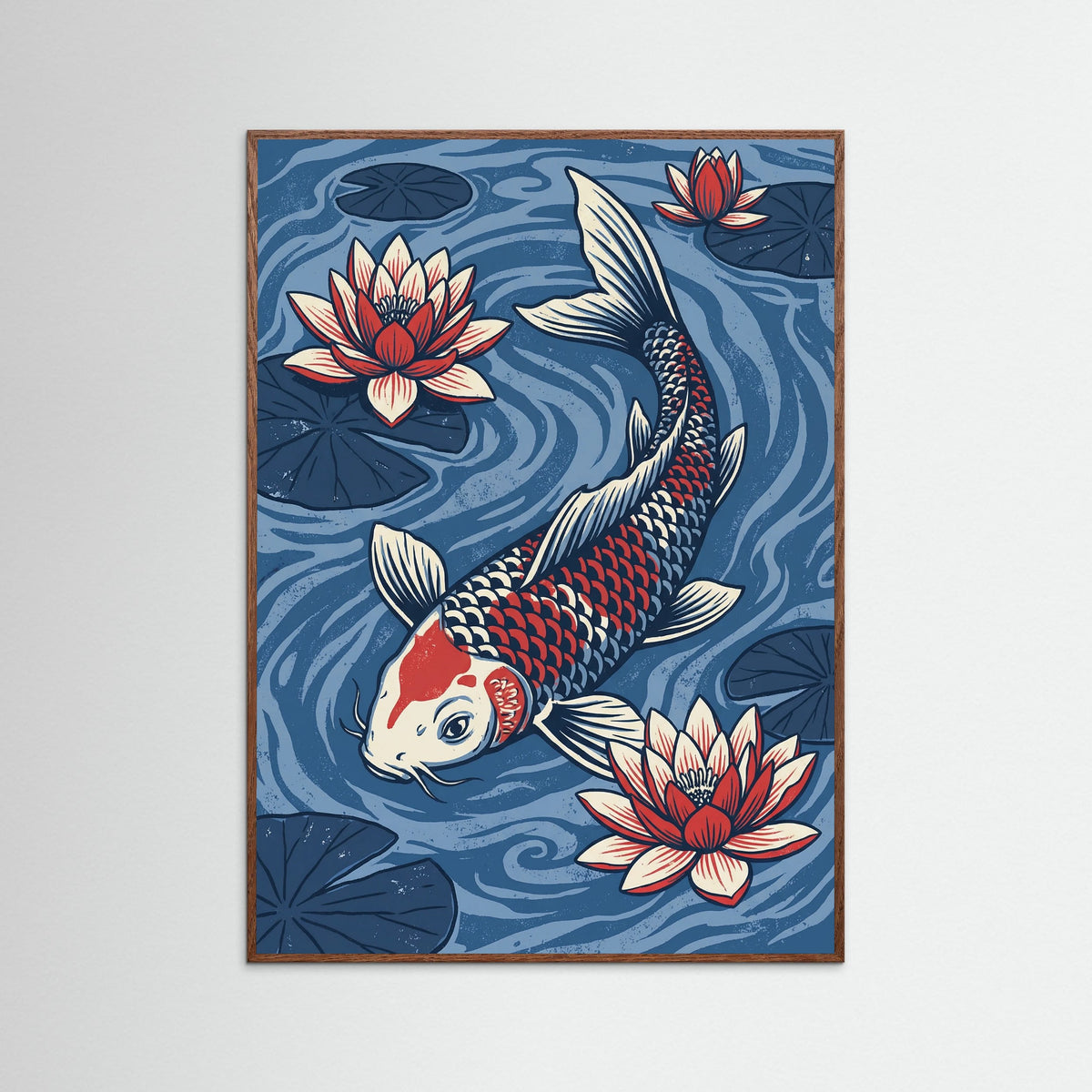 Oak Dark Lucky Feline Charm