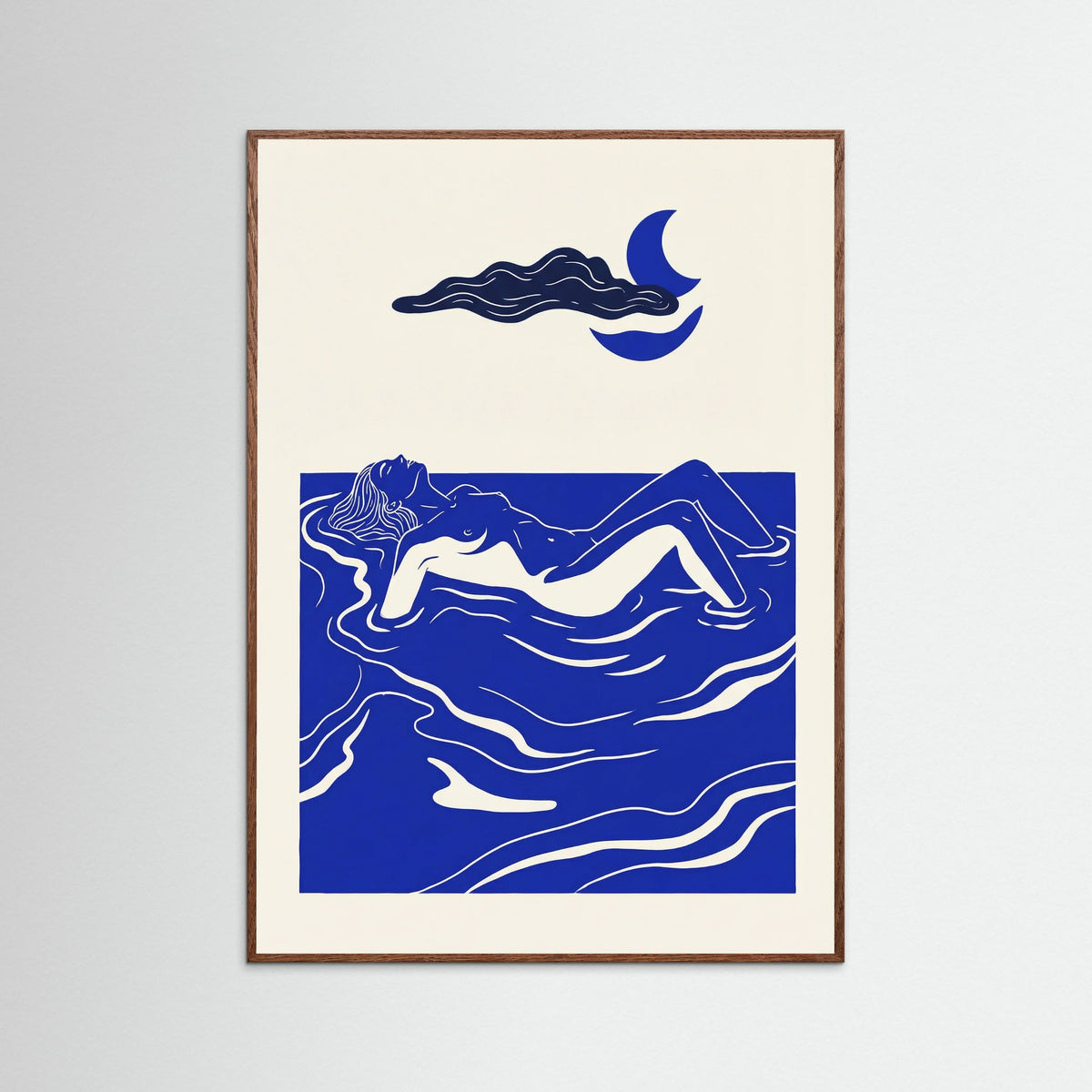 Oak Dark Lunar Embrace Blue